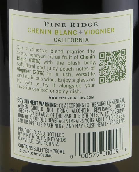 Pine Ridge Chenin Blanc Viognier Hy Vee Aisles Online