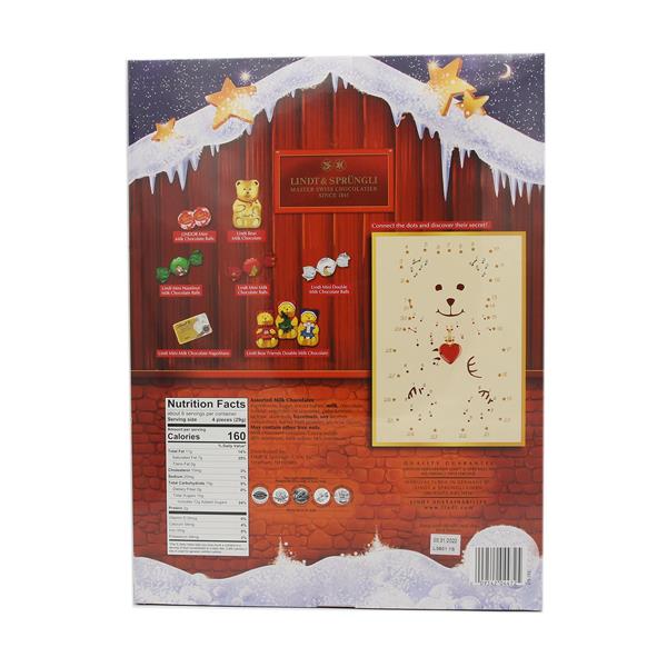 Lindt Lindor Assorted Chocolates Advent Calendar | Hy-Vee Aisles