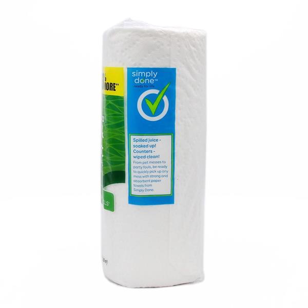 Simply Done Paper Towels, Ultra, Strong & Absorbent, Simple Size