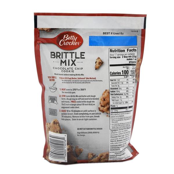 List 104+ Pictures betty crocker brittle mix chocolate chip cookie Latest