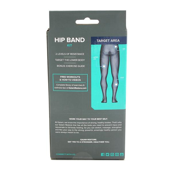 Gaiam Restore Hip Band Kit  Hy-Vee Aisles Online Grocery Shopping