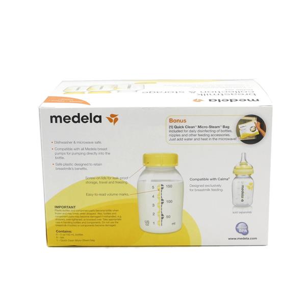 Medela Breast Milk Collection & 5 oz Storage Bottle Set - 6 bottles