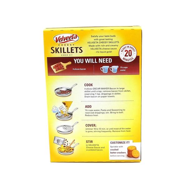 Velveeta Skillets Down Home Mac & Cheese Dinner Kit | Hy ...