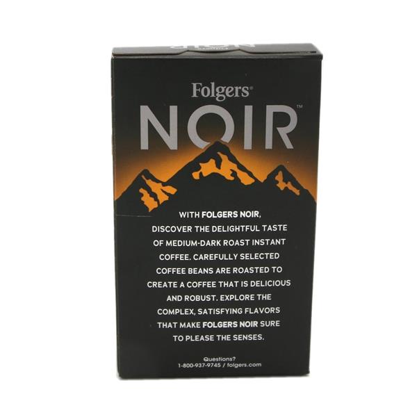 Folgers Noir Golden Dusk Instant Coffee 6-0.07 oz Packets | Hy-Vee ...