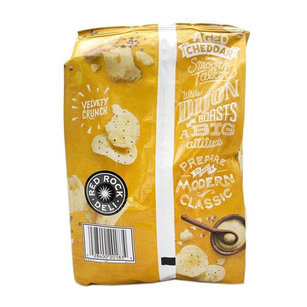 Red Rock Deli Potato Chips Aged Cheddar & Dijon PrePriced HyVee