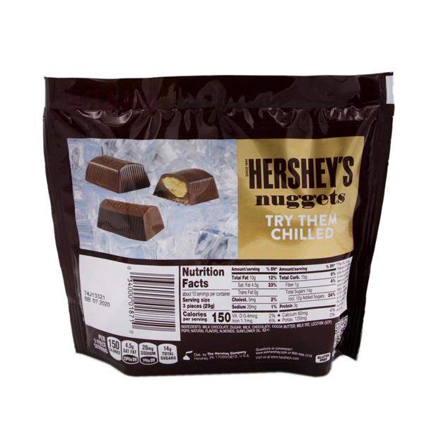Hershey's Nuggets Milk Chocolate with Almonds Share Pack ...
