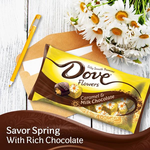 DOVE PROMISES Easter Candy Caramel & Milk Chocolate Flowers Candy HyVee Aisles Online Grocery