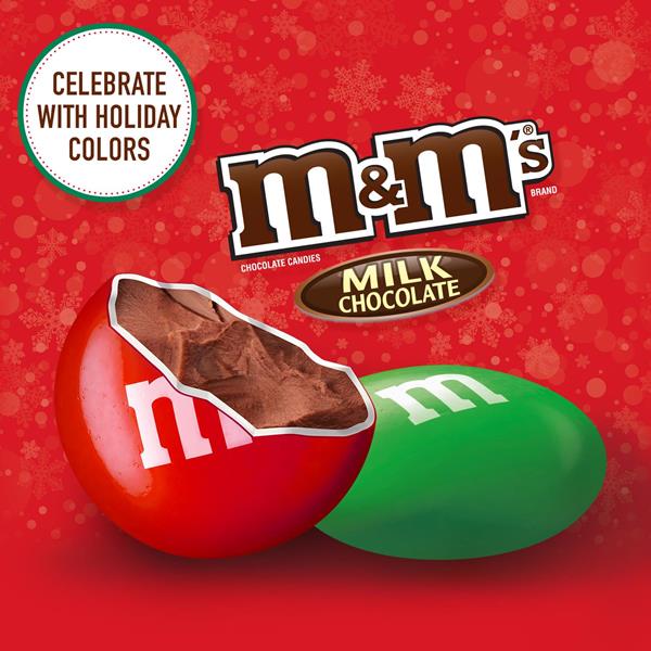 M&M'S Holiday Milk Chocolate Christmas Candy, 62 oz.