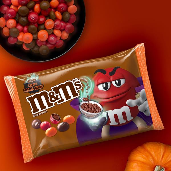 M&M's New Creepy Cocoa Crisp Flavor Will Kick Off Your Halloween Candy Binge