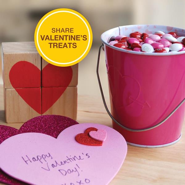 M&amp;M'S Milk Chocolate Valentines Day Cupid's Mix Valentine Candy | Hy