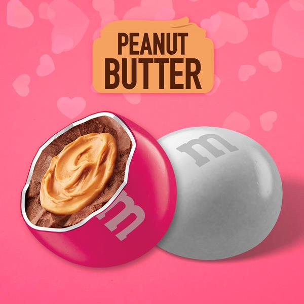 M&M Valentine Peanut Butter Bag - 268.8g