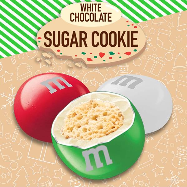 M&M's White Chocolate Candies, Marshmallow Crispy Treat, Share Size 3.22 Oz, Non Chocolate Candy