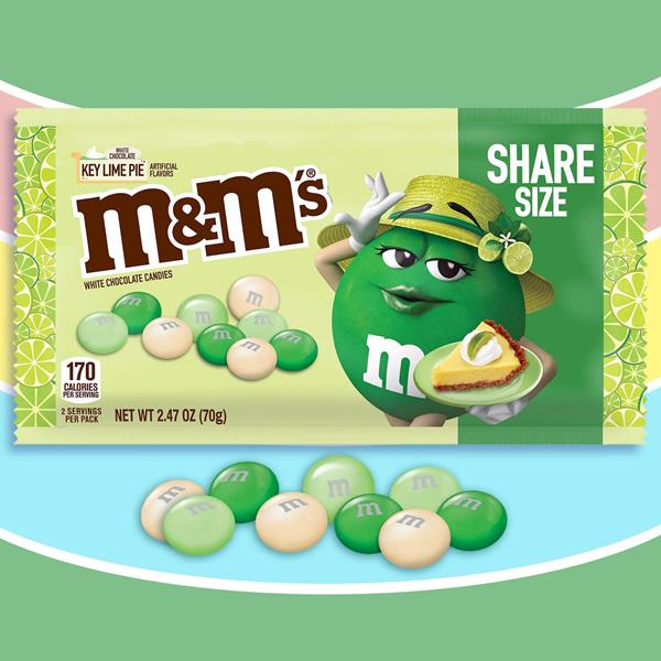 REVIEW: White Chocolate Key Lime Pie M&M's - Junk Banter