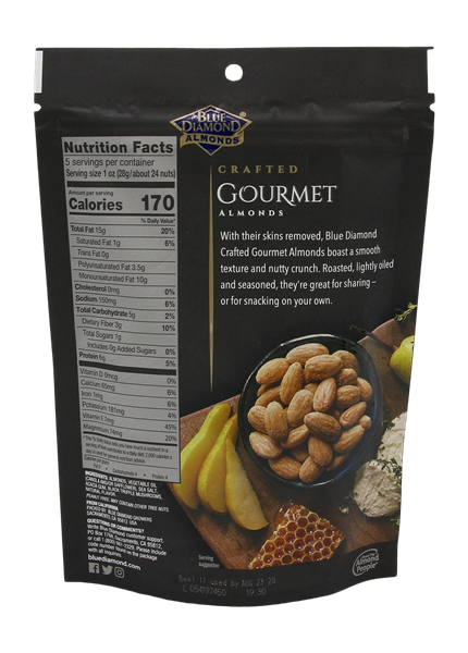 blue diamond gourmet almonds truffle