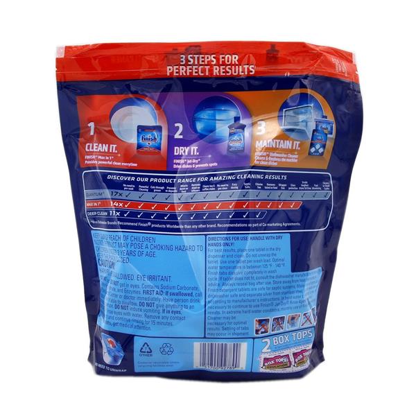 Finish Powerball Max In 1 Automatic Dishwasher Detergent Tablets 43ct Hy Vee Aisles Online Grocery Shopping