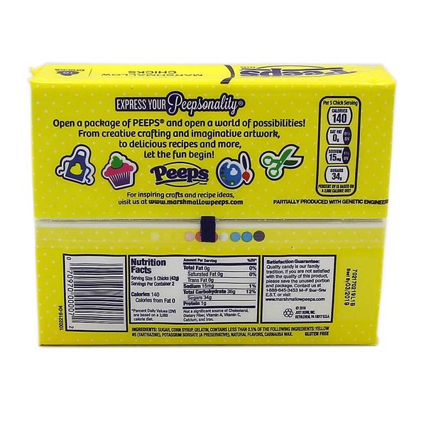 Peeps Marshmallow Chicks Yellow HyVee Aisles Online Grocery Shopping