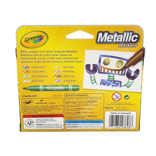 Crayola Crayons, Metallic  Hy-Vee Aisles Online Grocery Shopping