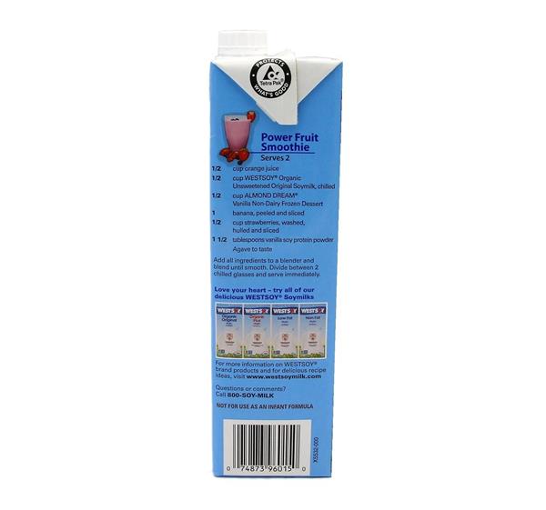 WestSoy Organic Unsweetened Soymilk HyVee Aisles Online Grocery Shopping