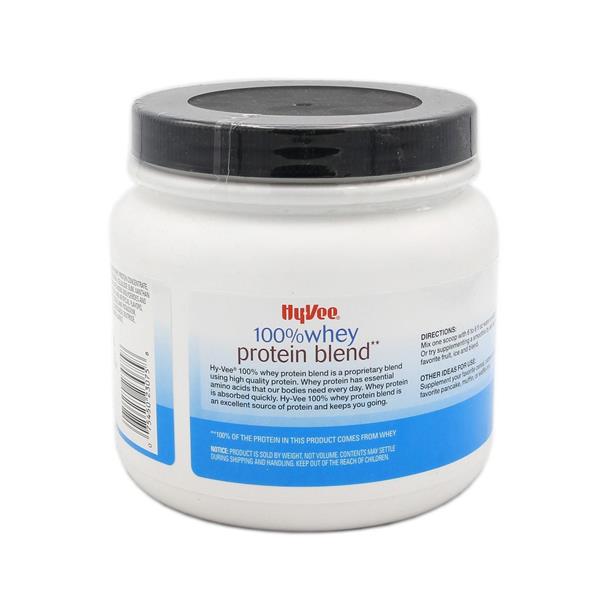 HyVee 100 Whey Protein Blend Powder Vanilla HyVee Aisles Online
