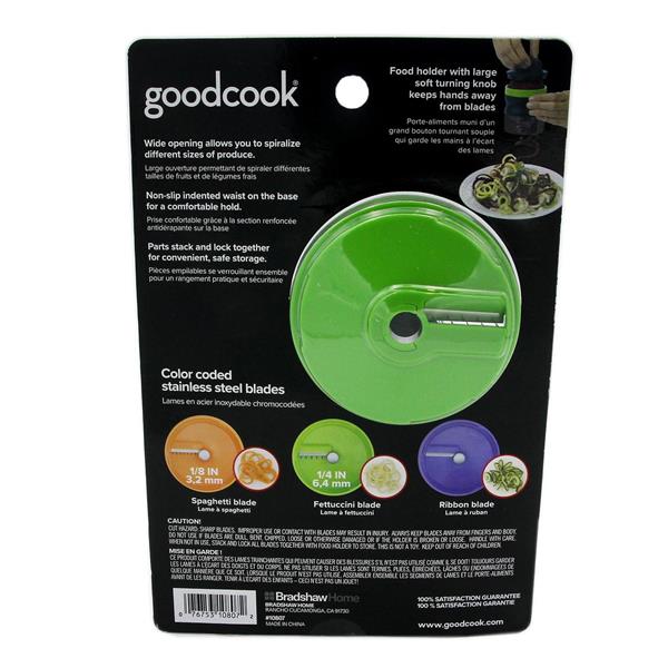 Goodcook Touch Veggie Spiralizer, Countertop