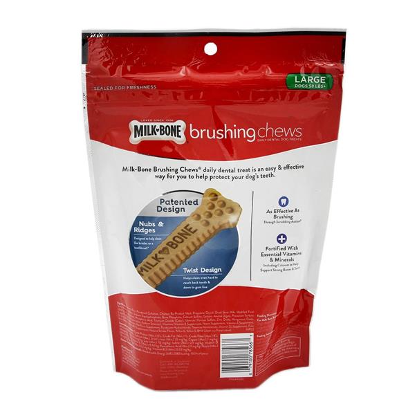 Milk bone brushing chews cheap large