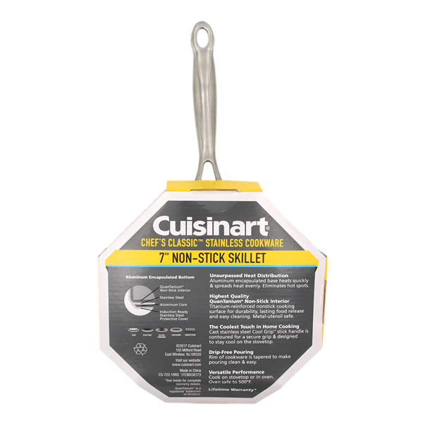 Cuisinart Chef's Classic Stainless 7 Skillet