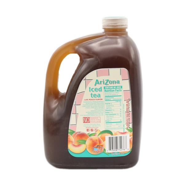 AriZona Iced Tea with Peach Flavor  Hy-Vee Aisles Online Grocery Shopping