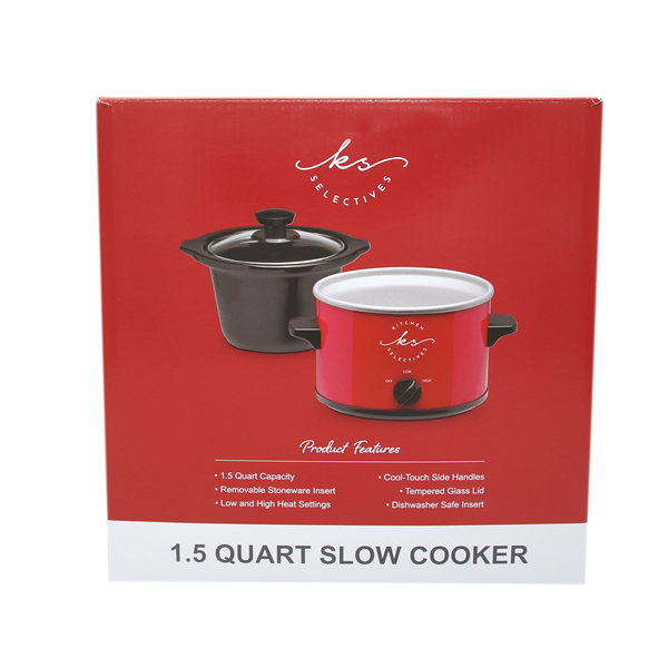 Kitchen Selectives 1.5 Quart Slow Cooker