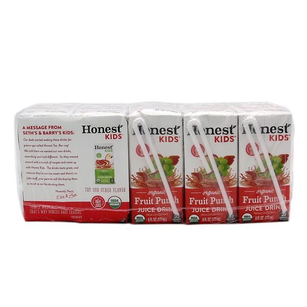 Honest Kids Fruit Punch Organic Juice Drink 106 fl oz Pouches HyVee
