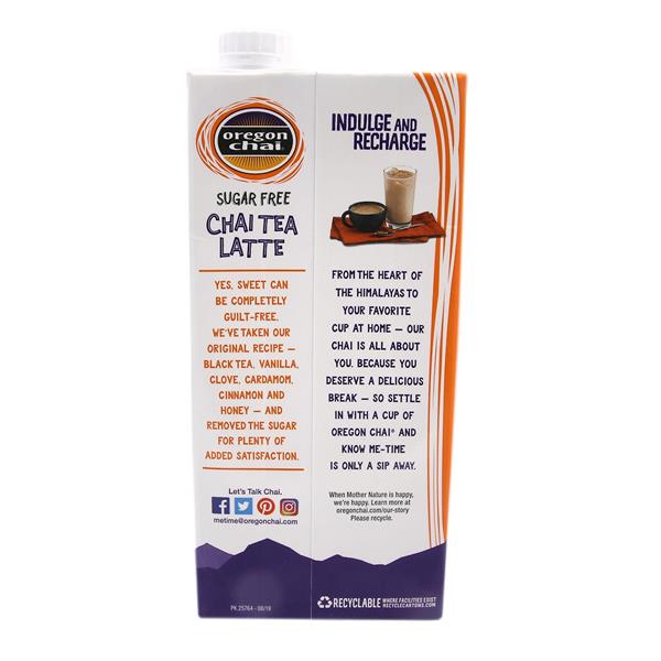 Oregon Chai Sugar Free Chai Tea Latte Black Tea Concentrate HyVee