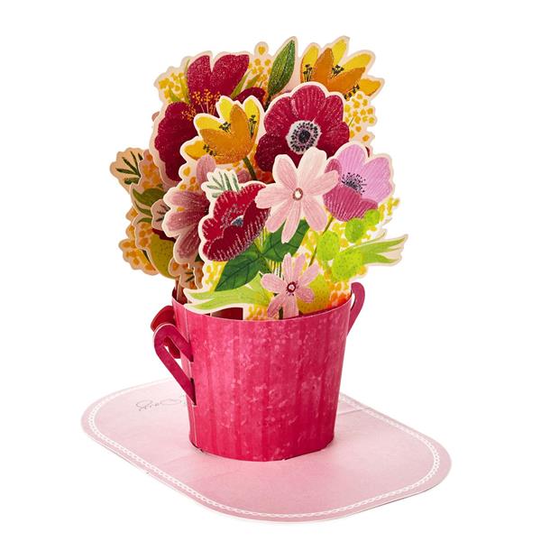 Hallmark Pop Up Mothers Day Card World's Best Mom Trophy