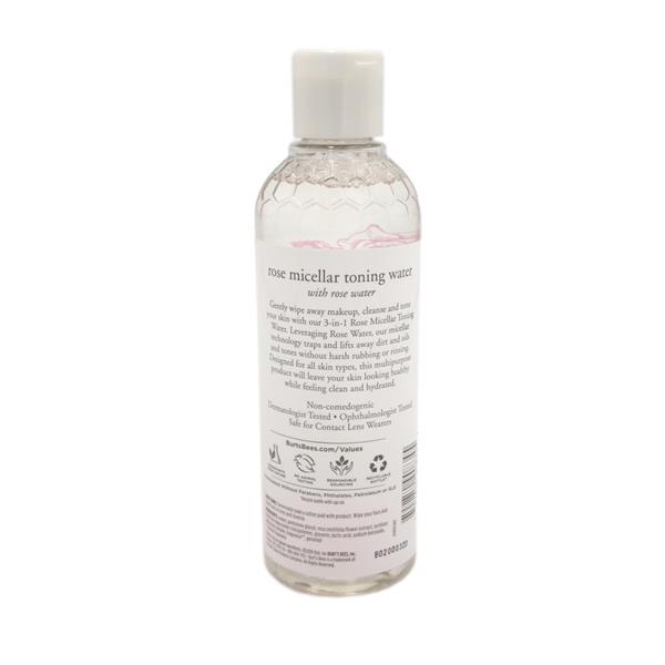 burt's bees micellar toning water