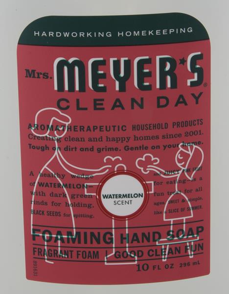 Mrs. Meyers Clean Day Watermelon Foaming Hand Soap | Hy-Vee Aisles