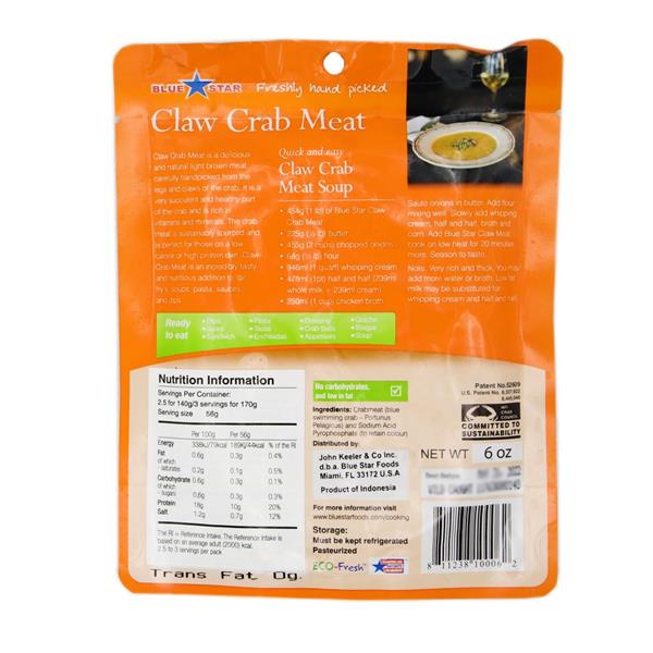 Blue Star Hand Picked Claw Crab Meat HyVee Aisles Online Grocery Shopping