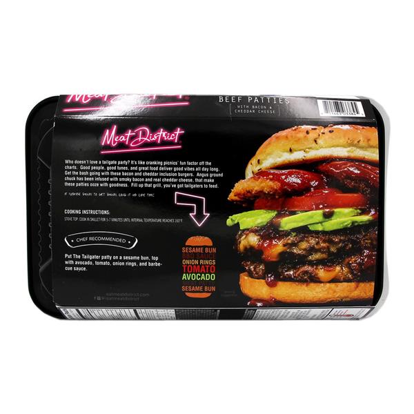 Meat District The Tailgater Angus Chuck Beef Patties 44oz Patties HyVee Aisles Online