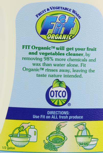 Fit Organic Fruit & Vegetable Wash - 32 fl oz
