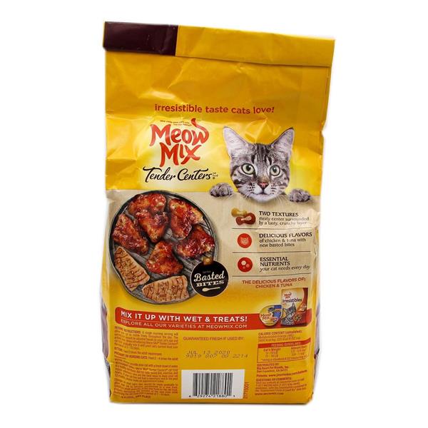 Meow mix best sale tender centers ingredients