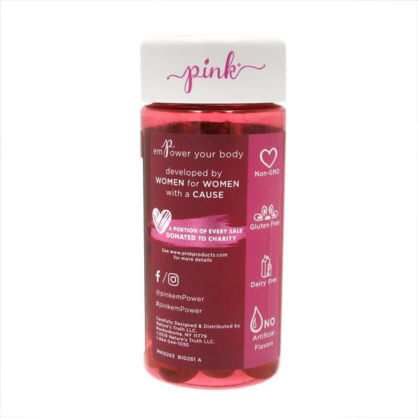 Pink Biotin Beautiful Gummies, Fruit Flavored | Hy-Vee
