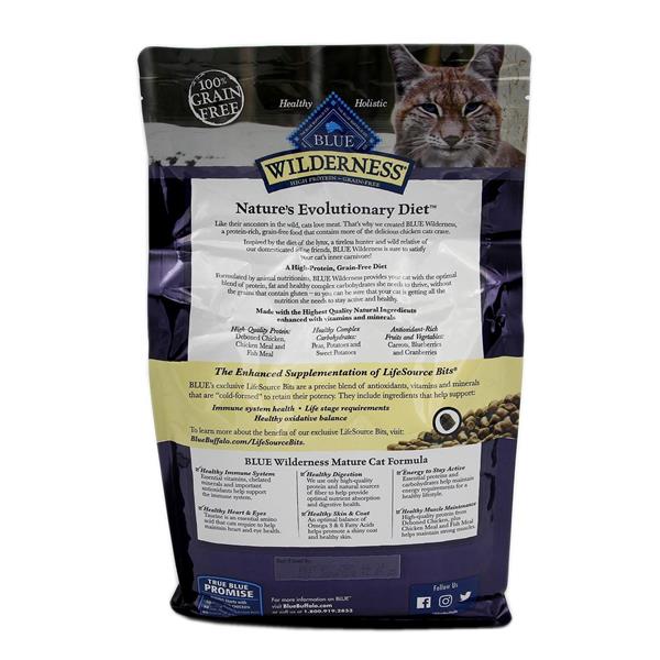 blue buffalo grain free chicken cat food