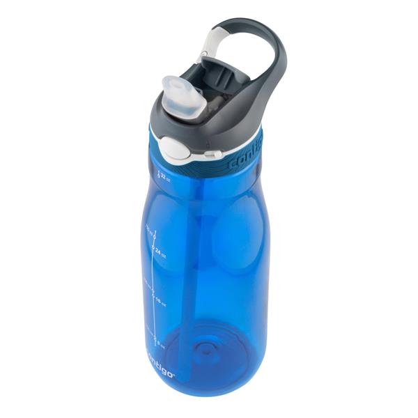 New Contigo Water Bottle 32 oz Ashland Blue With Lock Leak Proof