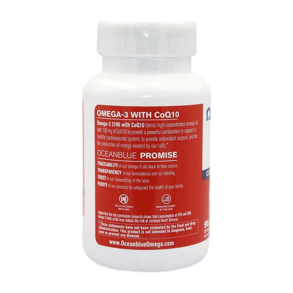 Oceanblue Omega-3 2100 With COQ10 | Hy 