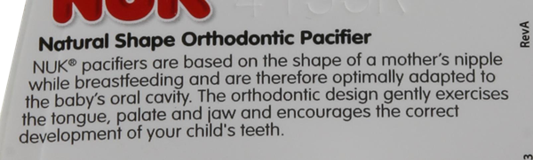 nuk orthostar pacifier