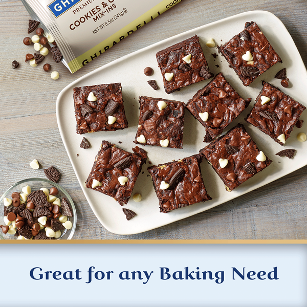 GHIRARDELLI Cookies & Crème Mix Ins for Baking | Hy-Vee Aisles