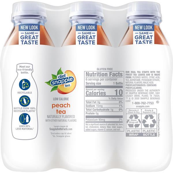 Zero Sugar Peach Tea