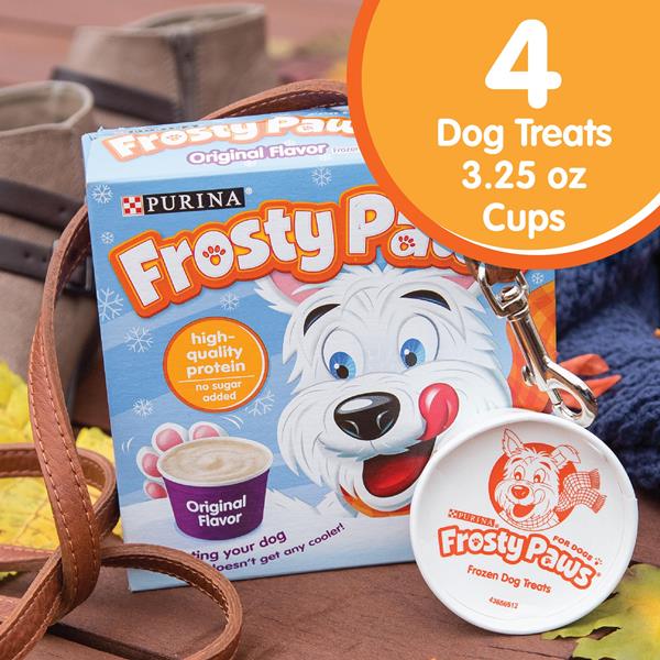 dog ice cream holder  Frosty paws, Frozen dog treats, Diy dog treats