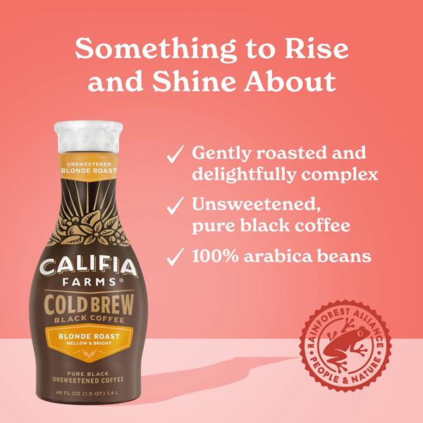 califia cold brew blonde