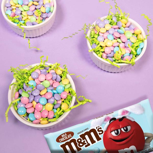 M&M'S Easter Eggs Milk Chocolate Candy Assortment Bag, 10.13 oz