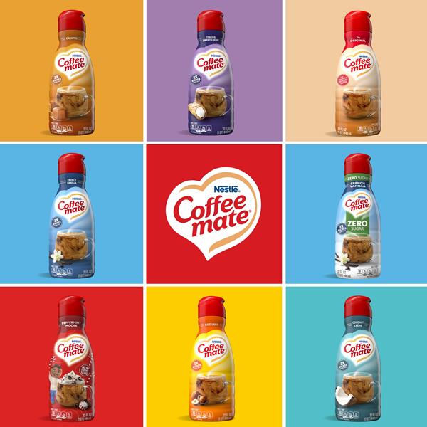 Coffee Mate Italian Sweet Crème Flavored Coffee Creamer, Zero