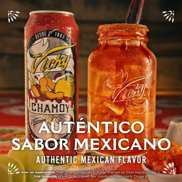 ダミーボトル  ペプシコーラ ミラーライトビール Victoriaメキシコビール Victoria Vicky Chamoy Mexican Flavored Beer | Hy-Vee Aisles