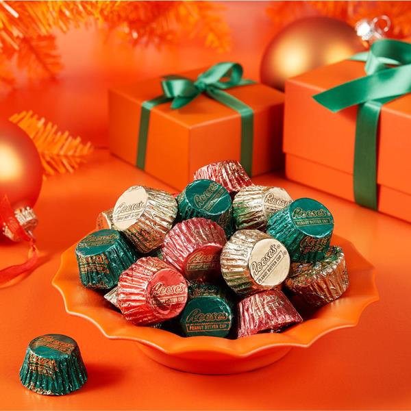 REESE'S Miniatures Milk Chocolate Peanut Butter Cups, Christmas